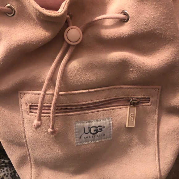 COPY - UGG Suede Small Pink Backpack - Picture 5 of 7